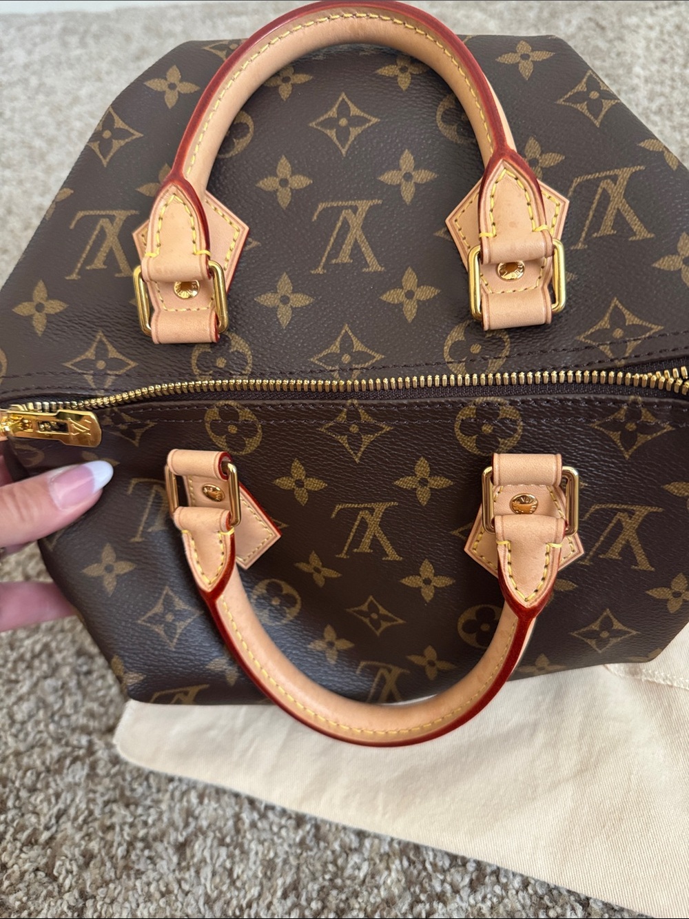 AUTHENTIC LOUIS VUITTON SPEEDY BANDOULIERE 25 - Picture 9 of 10